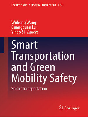 cover image of Smart Transportation and Green Mobility Safety
